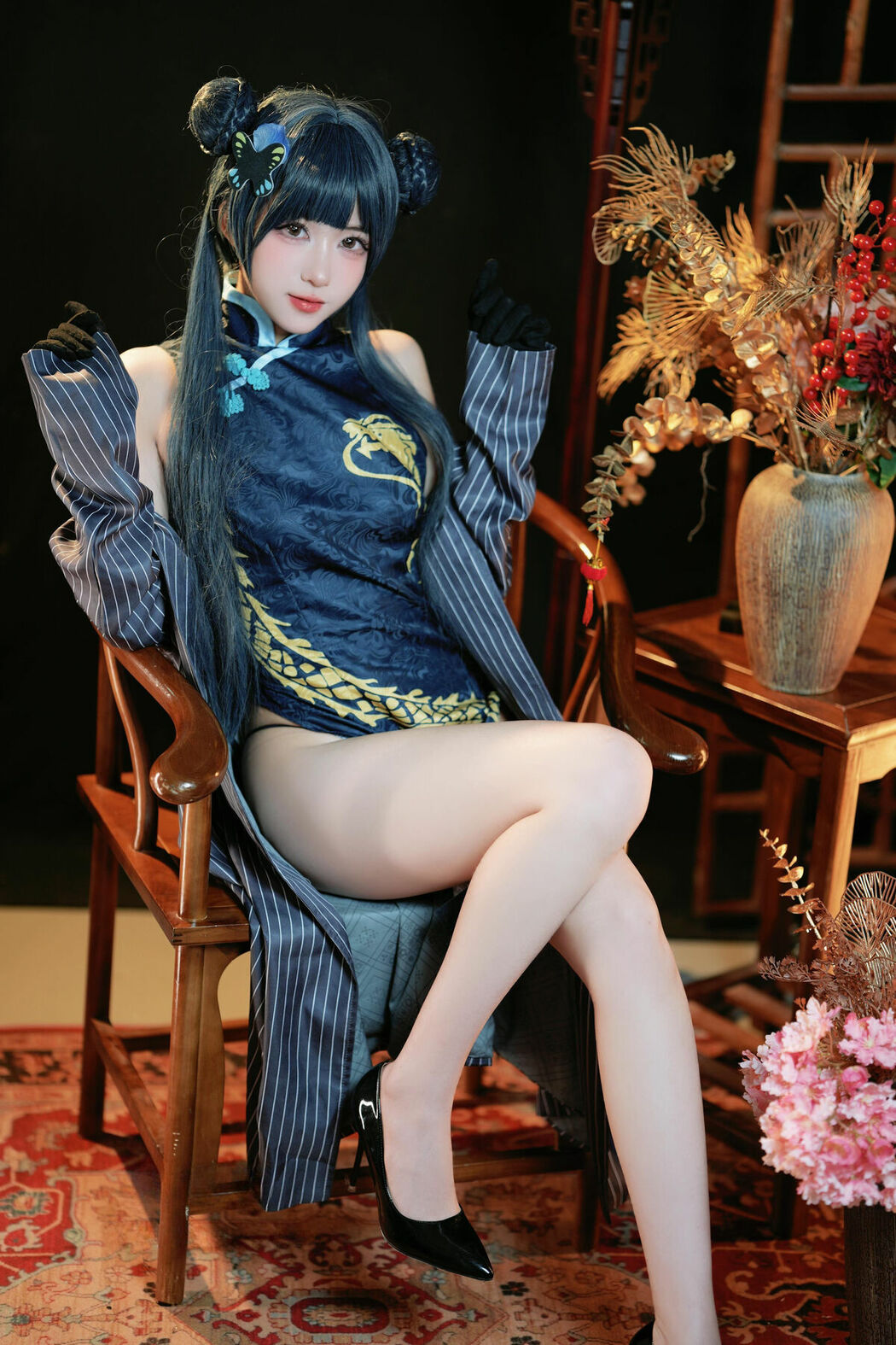 Coser@宮本桜 – 蔚蓝档案 龙华妃咲 (43P)