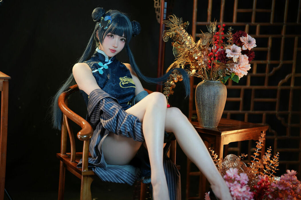 Coser@宮本桜 – 蔚蓝档案 龙华妃咲 (43P)