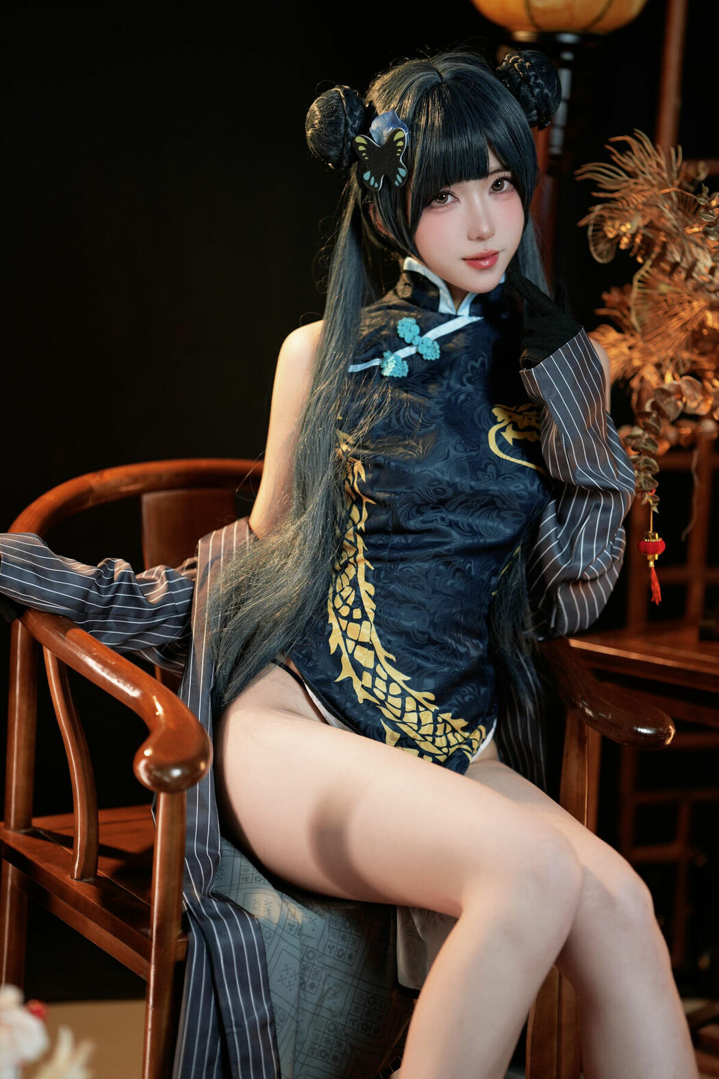 Coser@宮本桜 – 蔚蓝档案 龙华妃咲 (43P)