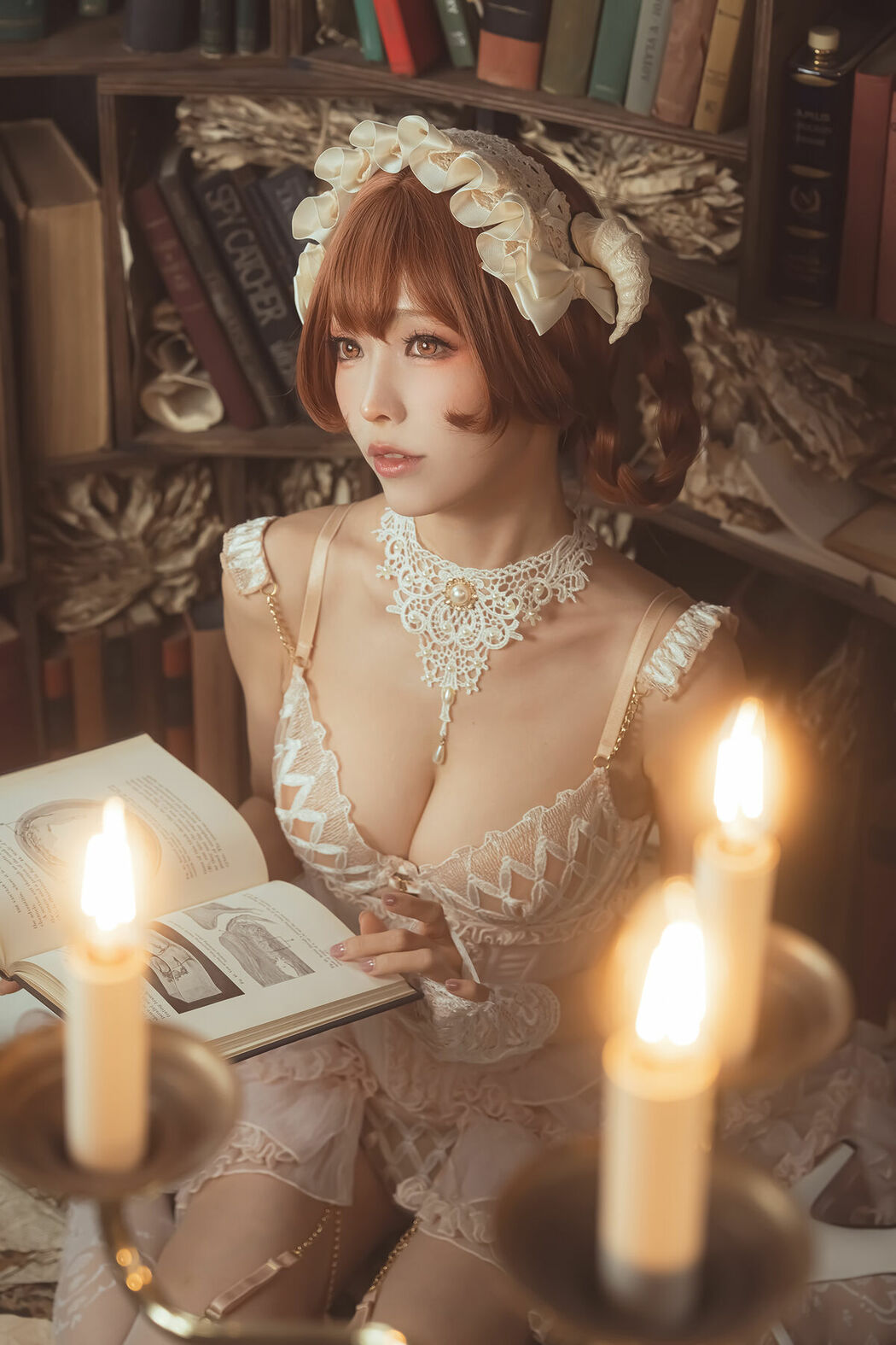 Coser@Ely_eee ElyEE子 – Book Witch 書本魔女 (34P – 4V)