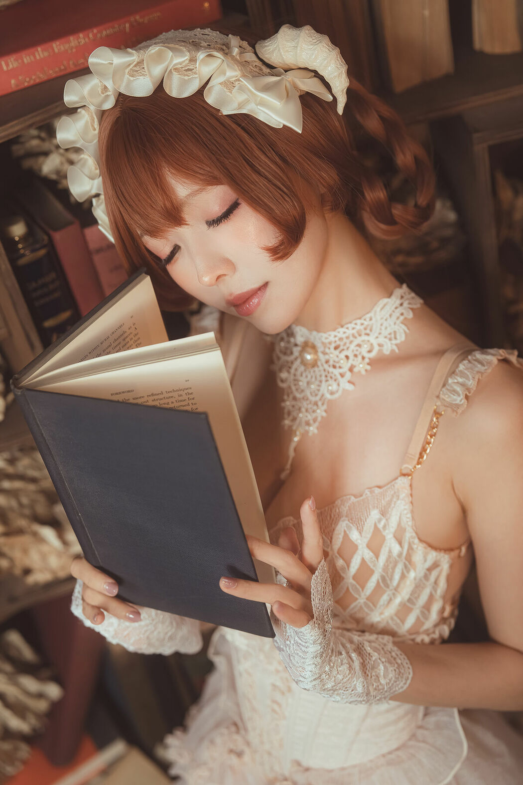 Coser@Ely_eee ElyEE子 – Book Witch 書本魔女 (34P – 4V)