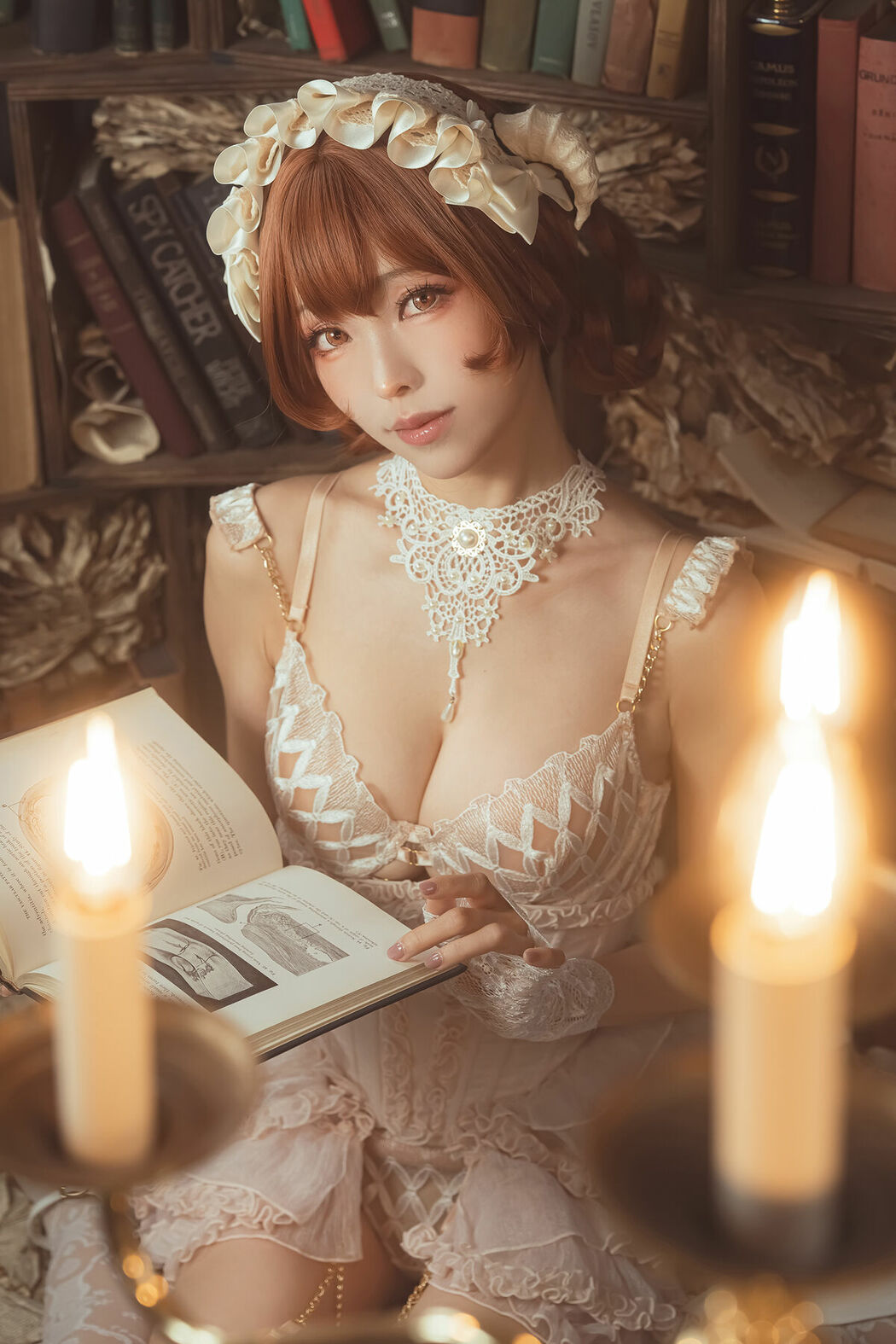 Coser@Ely_eee ElyEE子 – Book Witch 書本魔女 (34P – 4V)