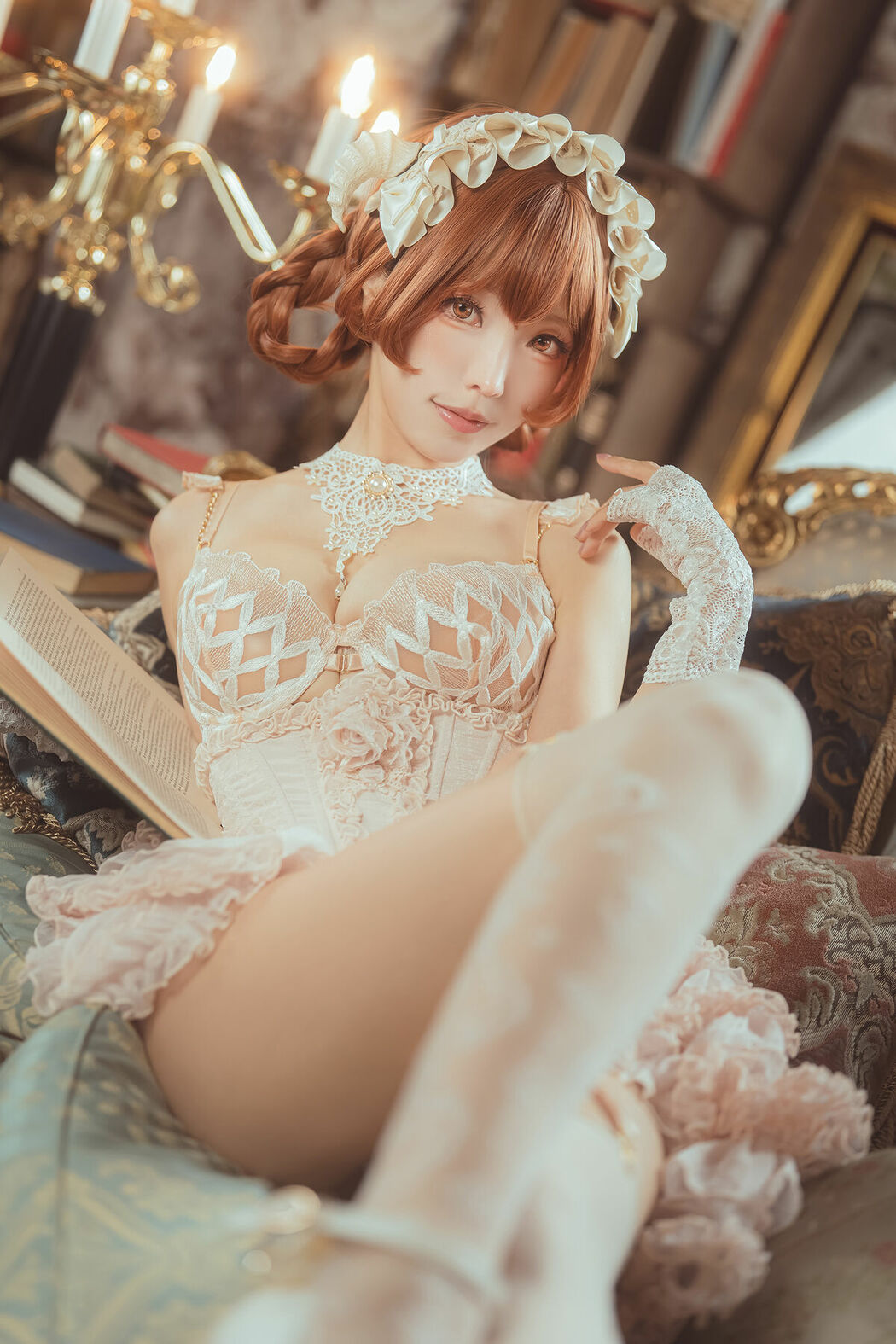 Coser@Ely_eee ElyEE子 – Book Witch 書本魔女 (34P – 4V)
