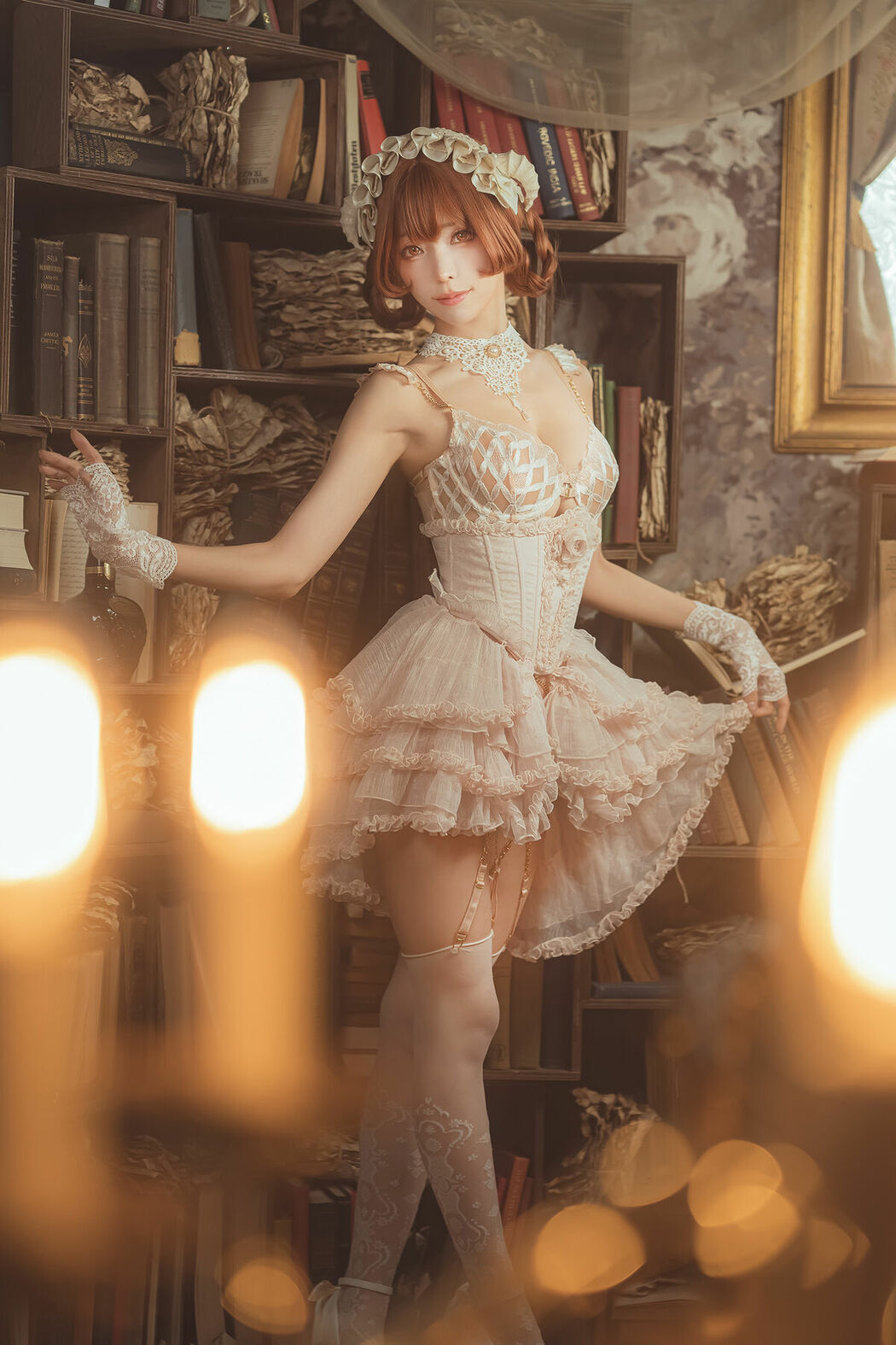 Coser@Ely_eee ElyEE子 – Book Witch 書本魔女 (34P – 4V)