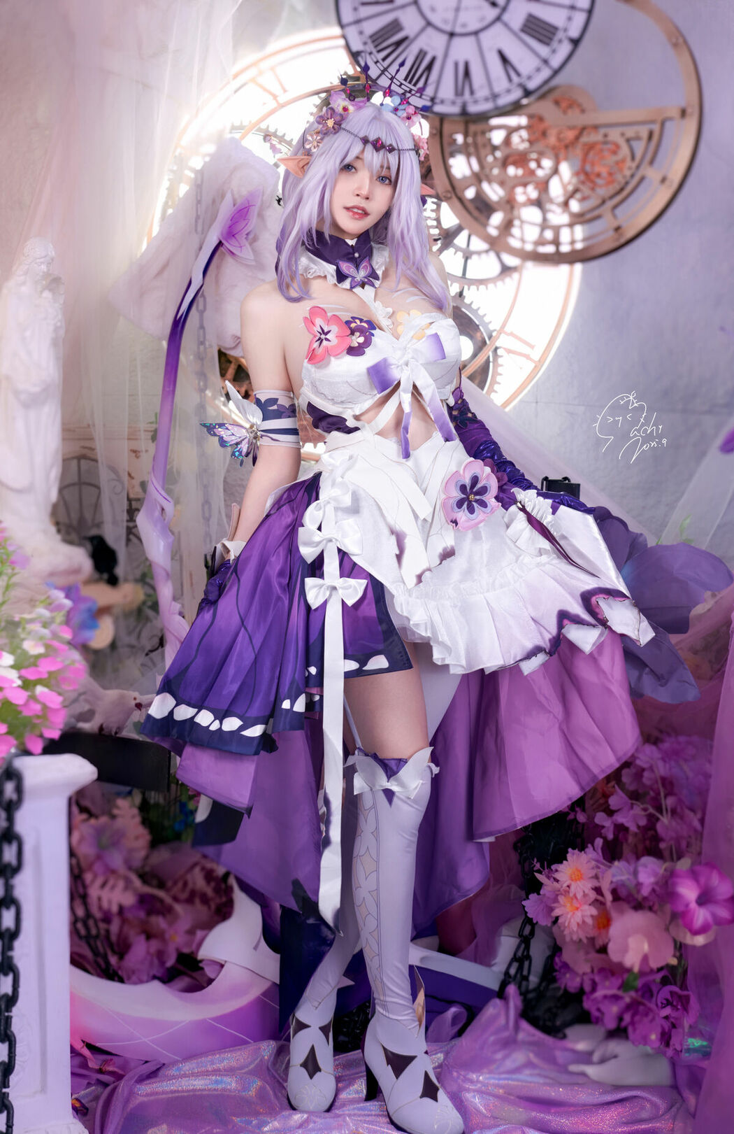 Coser@Machi馬吉 – 崩壞 星穹鐵道 – 遐蝶の下着 第一彈 (35P)