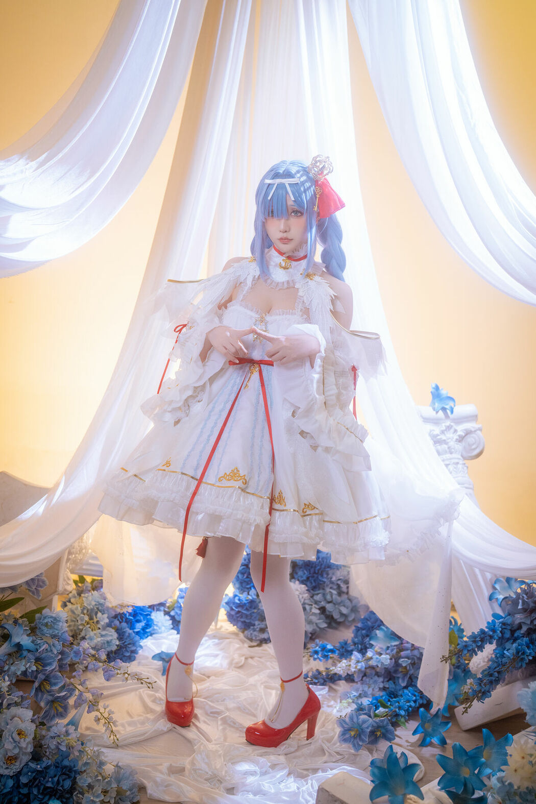 Coser@星之迟迟Hoshilily – 碧蓝航线 雅努斯 (36P – 1V)