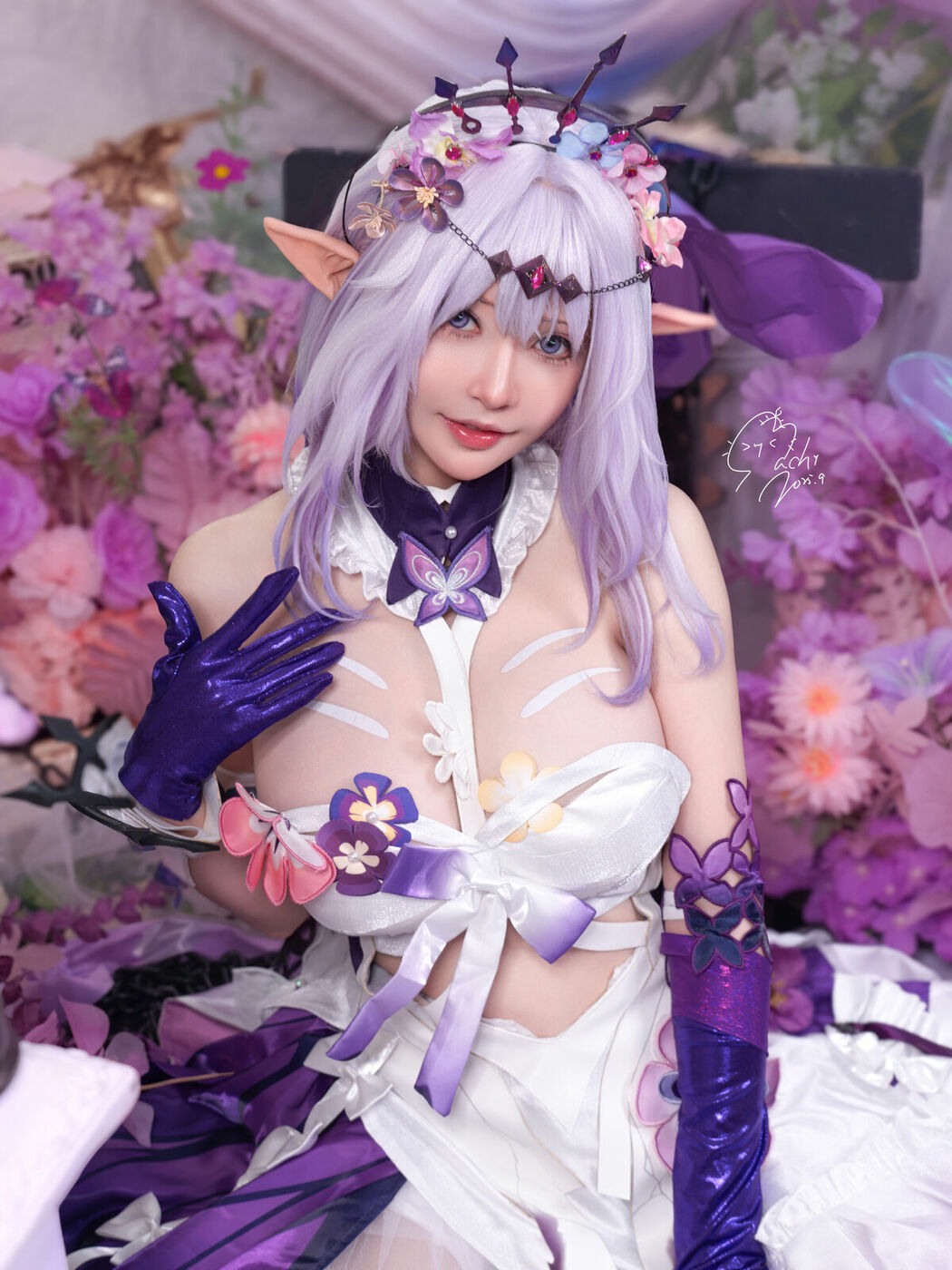 Coser@Machi馬吉 – 崩壞 星穹鐵道 – 遐蝶の下着 第一彈 (35P)