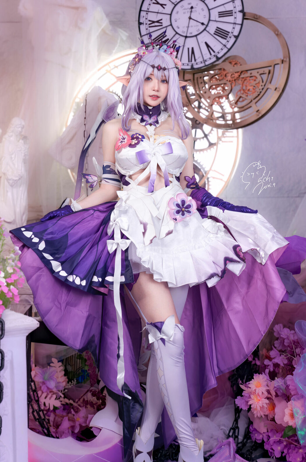 Coser@Machi馬吉 – 崩壞 星穹鐵道 – 遐蝶の下着 第一彈 (35P)