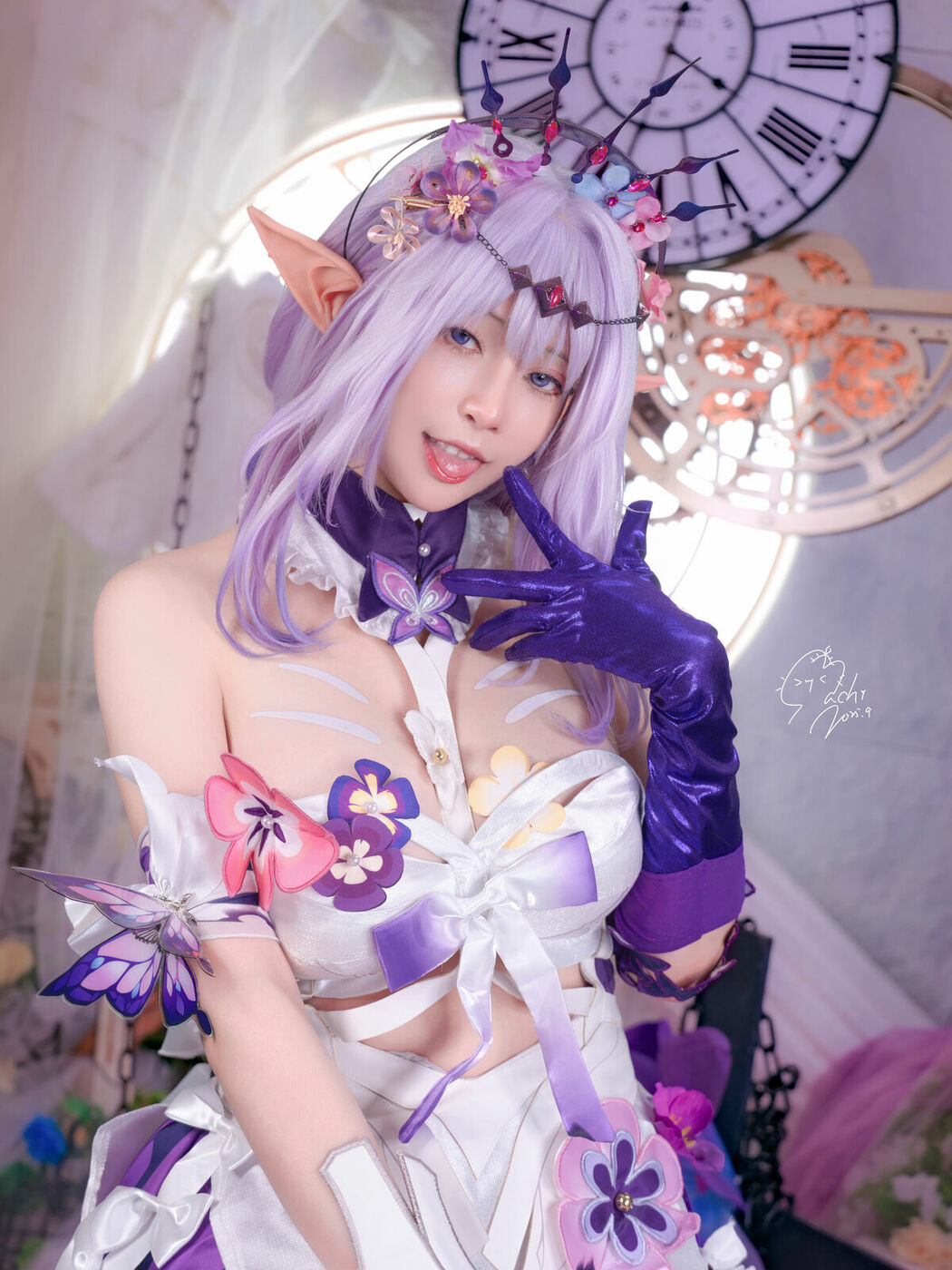 Coser@Machi馬吉 – 崩壞 星穹鐵道 – 遐蝶の下着 第一彈 (35P)