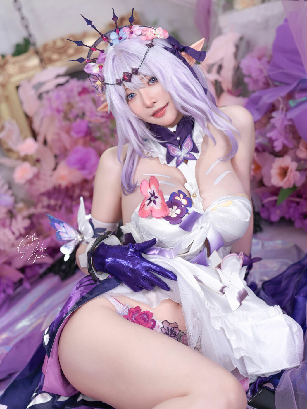 Coser@Machi馬吉 – 崩壞 星穹鐵道 – 遐蝶の下着 第一彈 (35P)