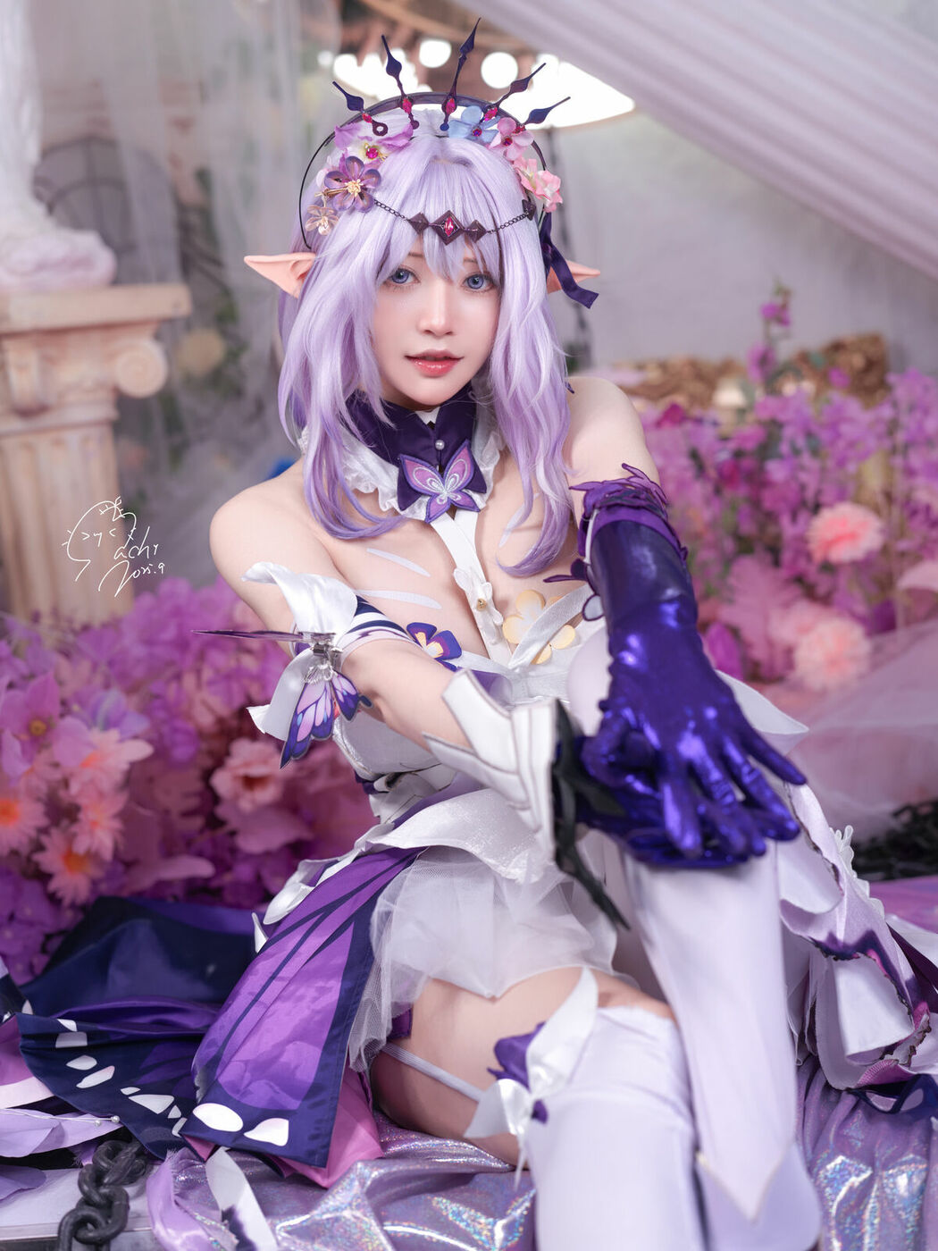 Coser@Machi馬吉 – 崩壞 星穹鐵道 – 遐蝶の下着 第一彈 (35P)