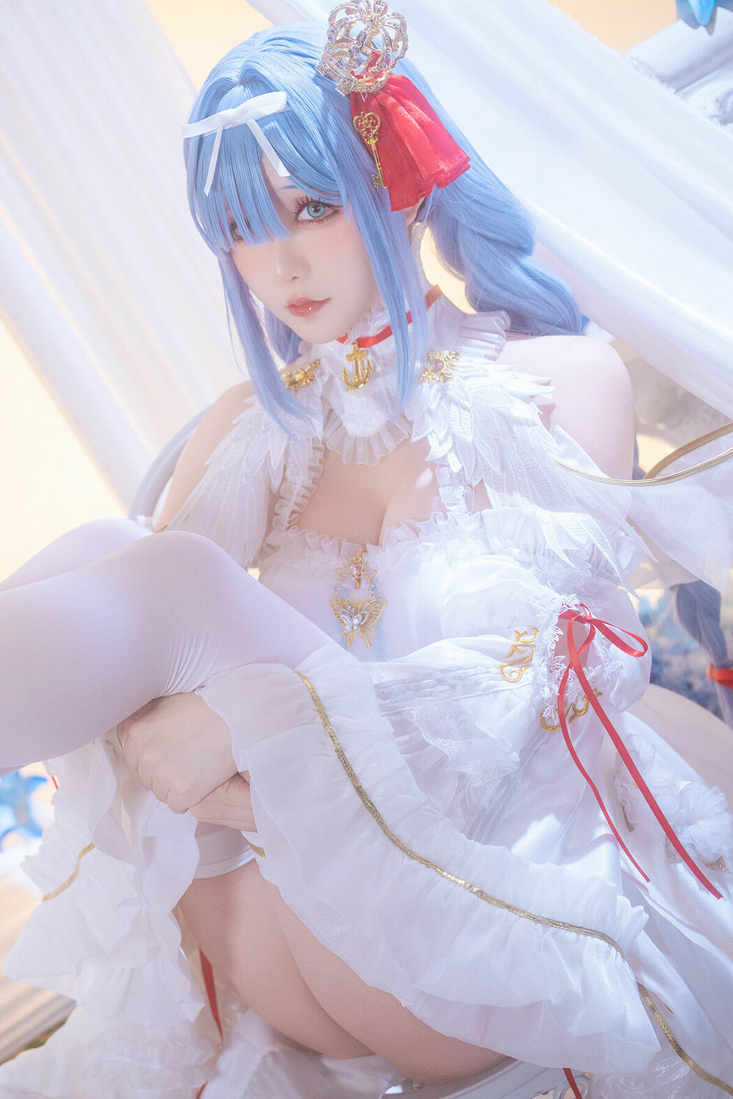 Coser@星之迟迟Hoshilily – 碧蓝航线 雅努斯 (36P – 1V) Cover Photo