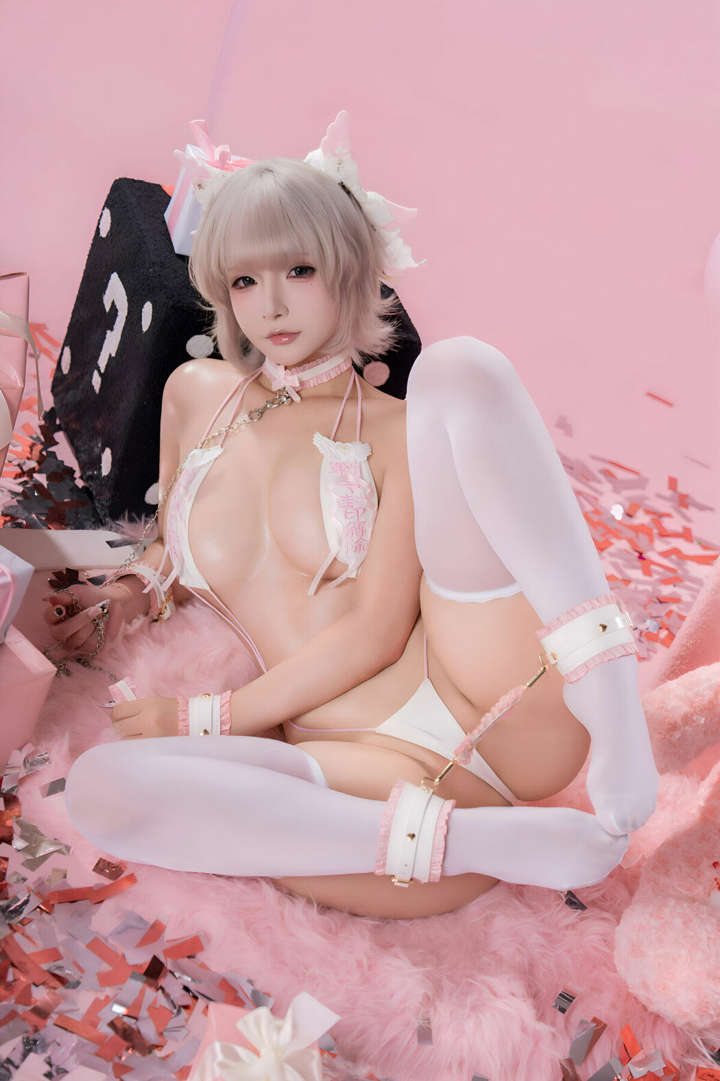 Coser@yuuhui玉汇 – 双生-白 (21P)