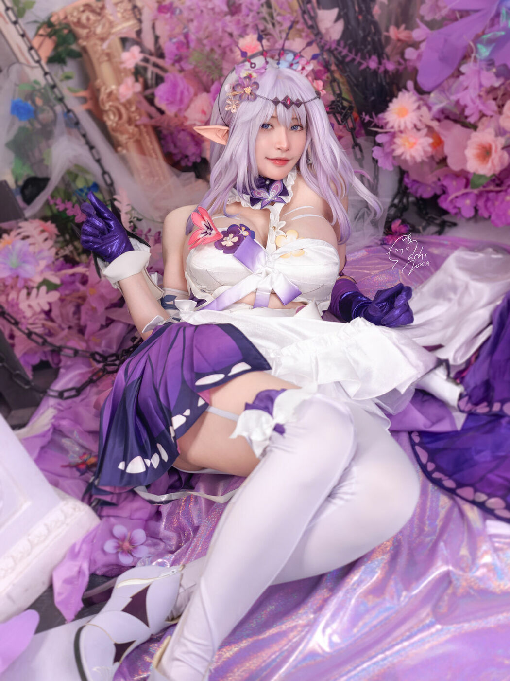Coser@Machi馬吉 – 崩壞 星穹鐵道 – 遐蝶の下着 第一彈 (35P)