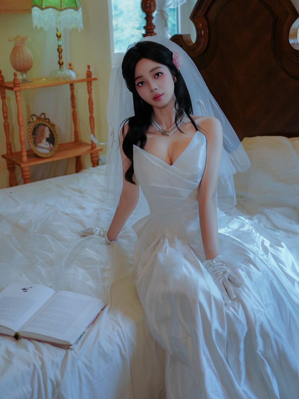 XiuRen秀人网 Uncensored Zhu Zhu Molly 朱朱molly – R18 秀人网模特 新人首秀 洁白婚纱 (83P)