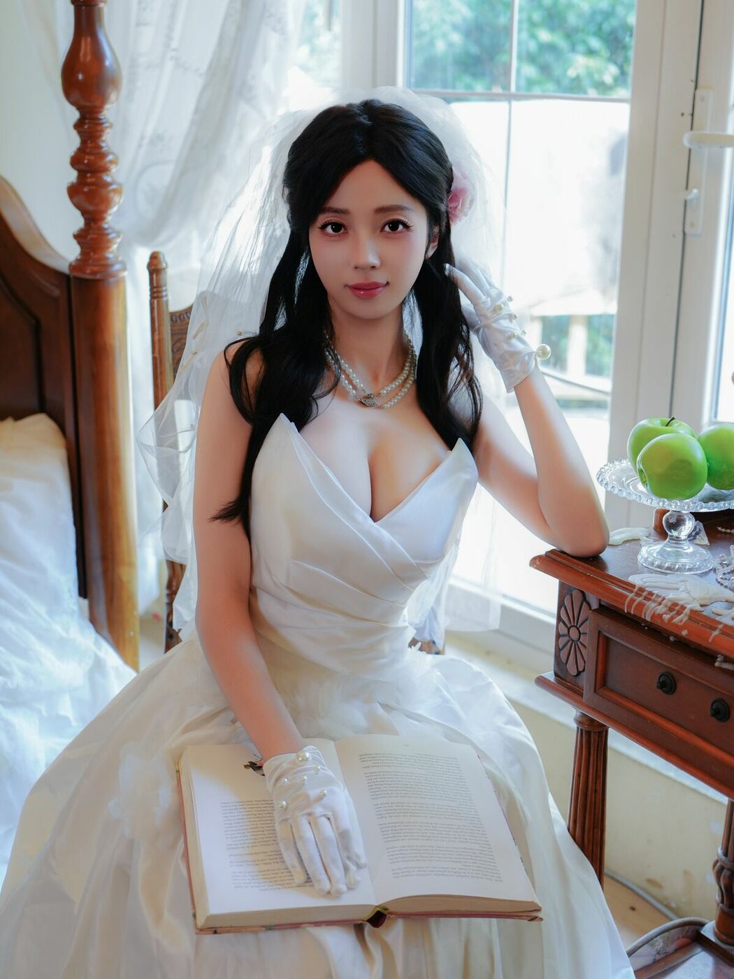 XiuRen秀人网 Uncensored Zhu Zhu Molly 朱朱molly – R18 秀人网模特 新人首秀 洁白婚纱 (83P)