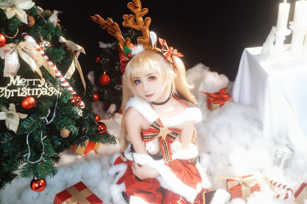 Coser@爆机少女喵小吉 Nekokoyoshi & 金鱼kinngyo – 圣诞特辑