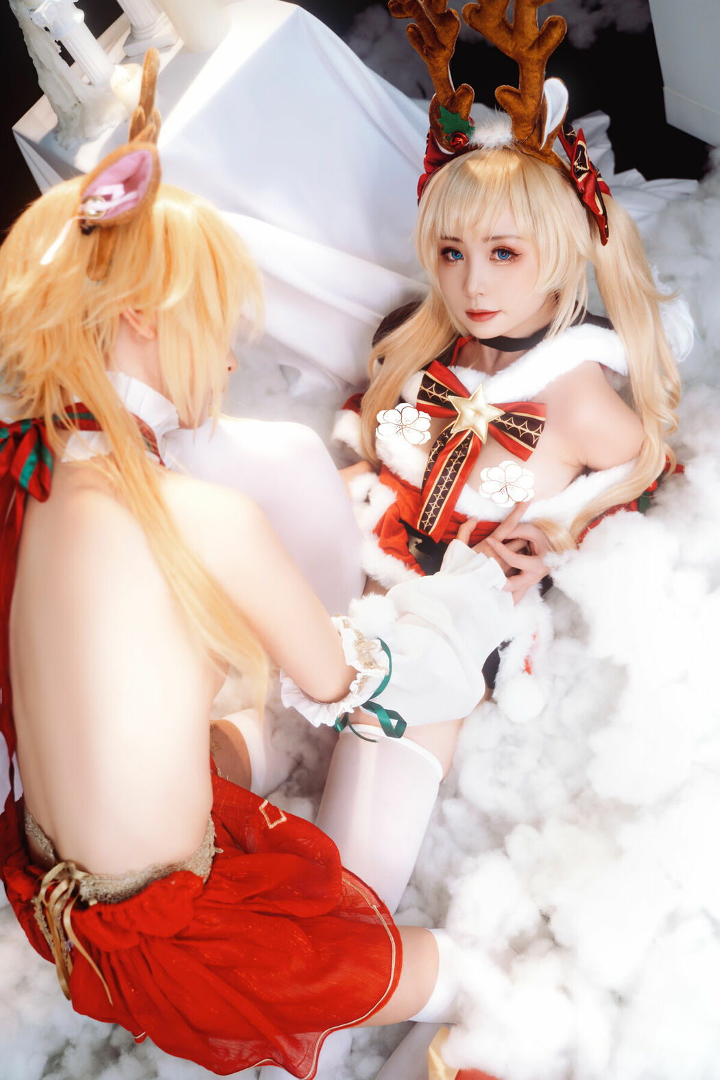 Coser@爆机少女喵小吉 Nekokoyoshi & 金鱼kinngyo – 圣诞特辑