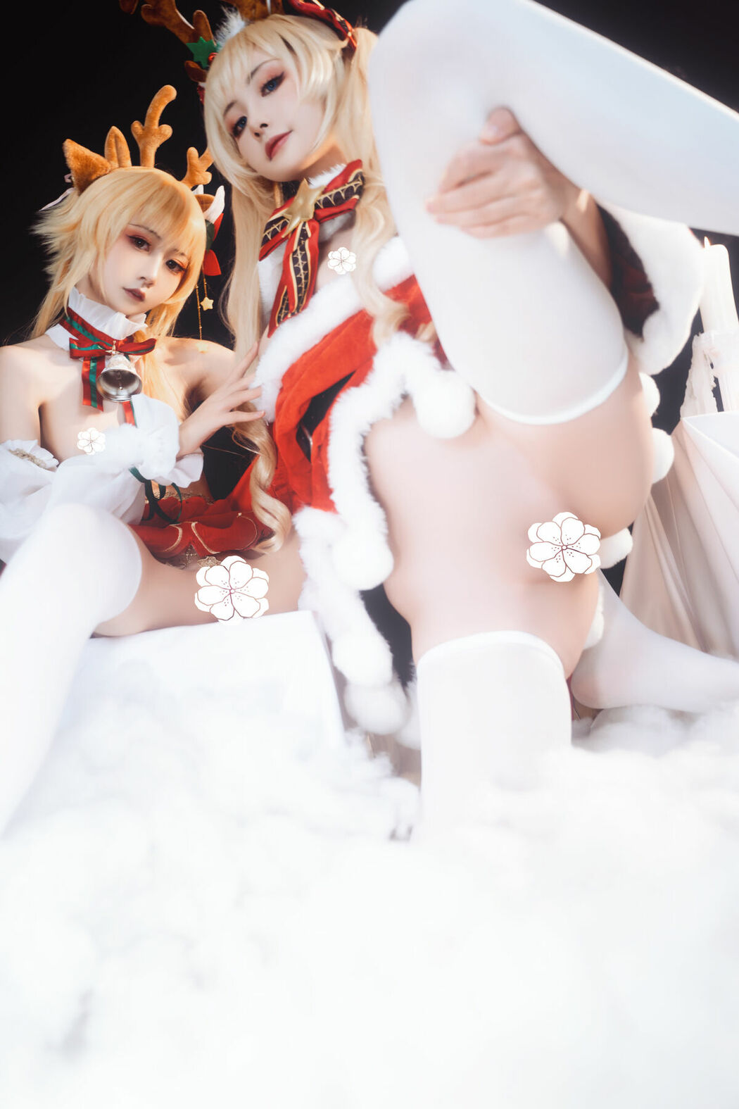 Coser@爆机少女喵小吉 Nekokoyoshi & 金鱼kinngyo – 圣诞特辑