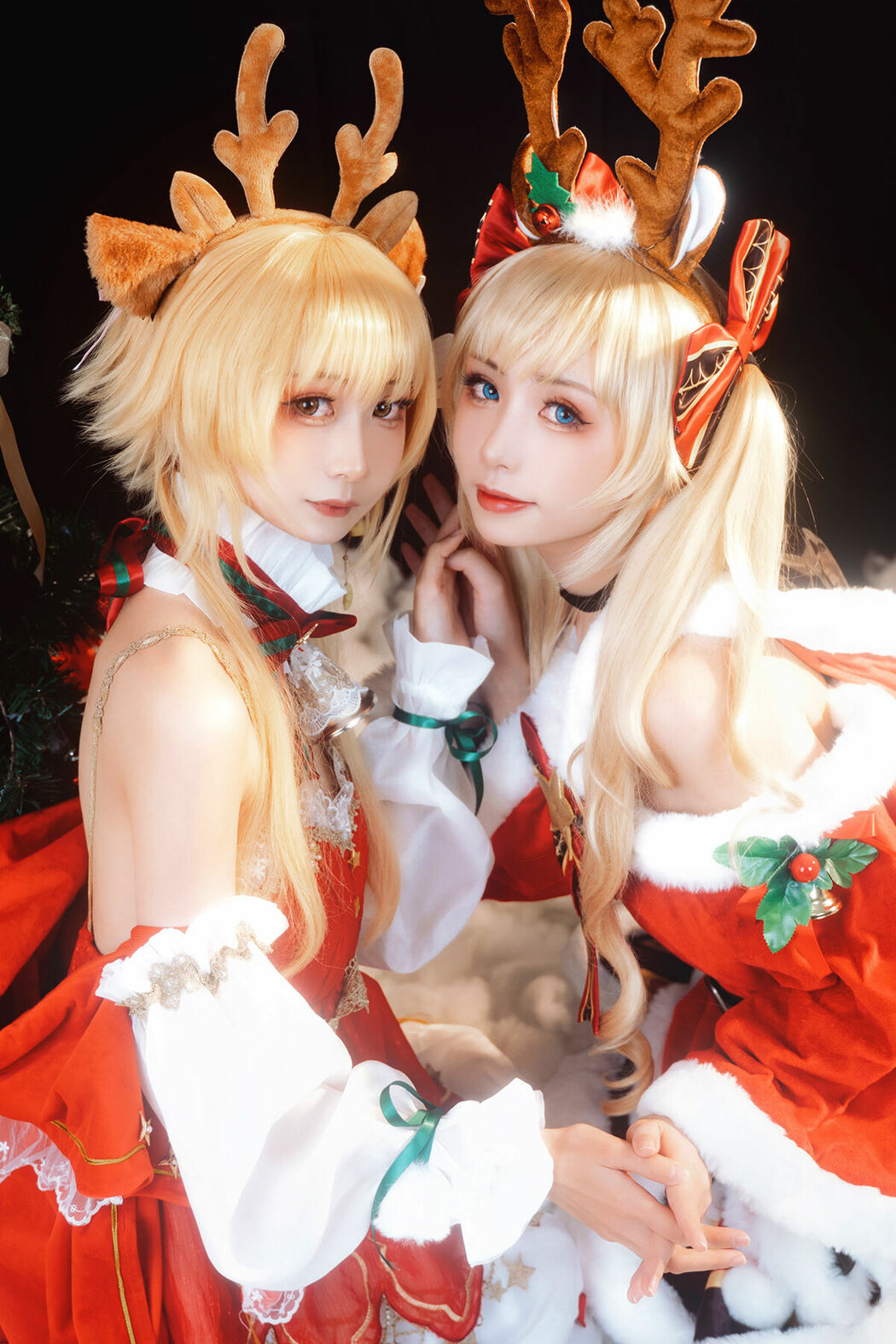Coser@爆机少女喵小吉 Nekokoyoshi & 金鱼kinngyo – 圣诞特辑 Cover Photo