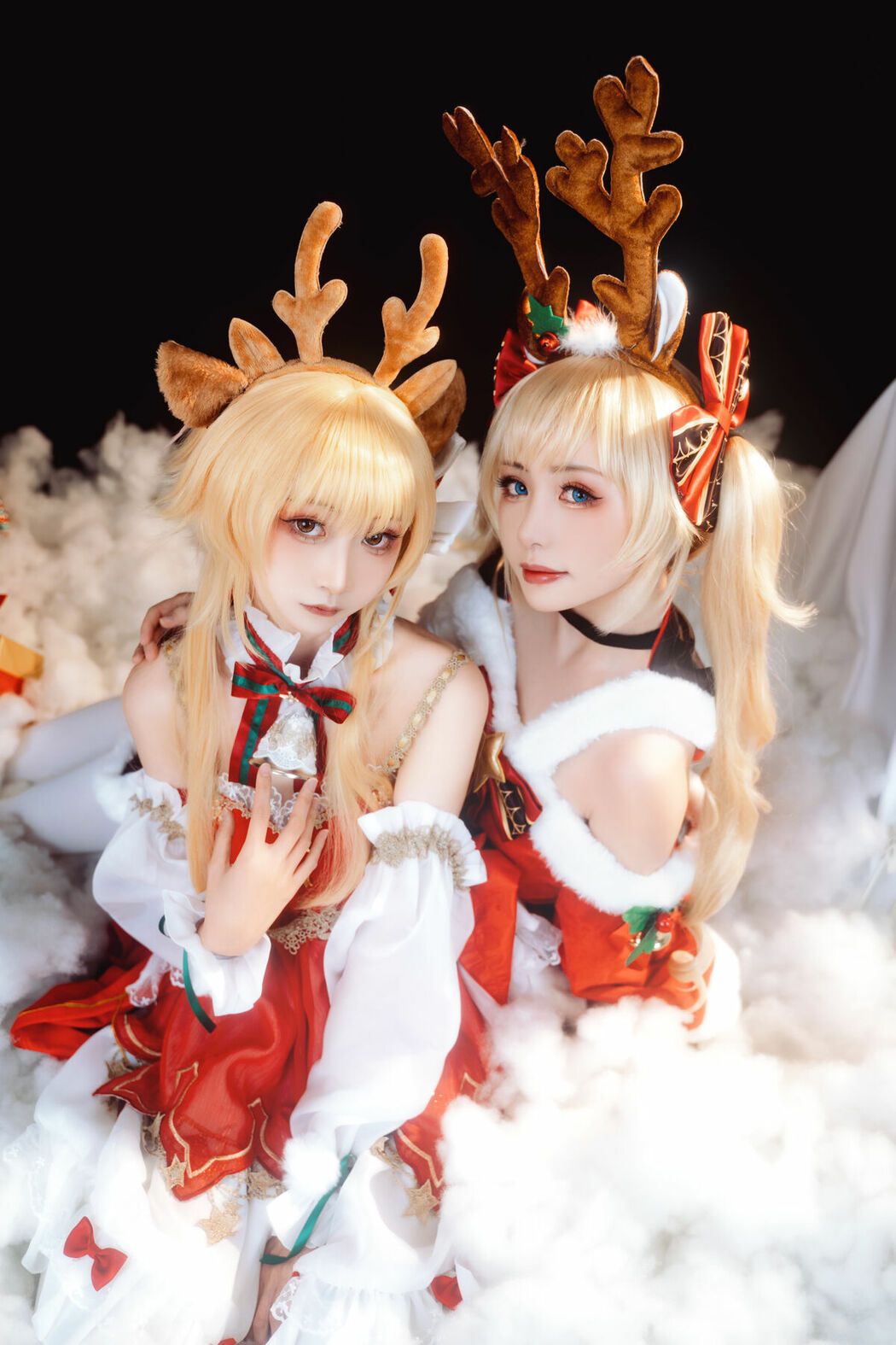 Coser@爆机少女喵小吉 Nekokoyoshi & 金鱼kinngyo – 圣诞特辑