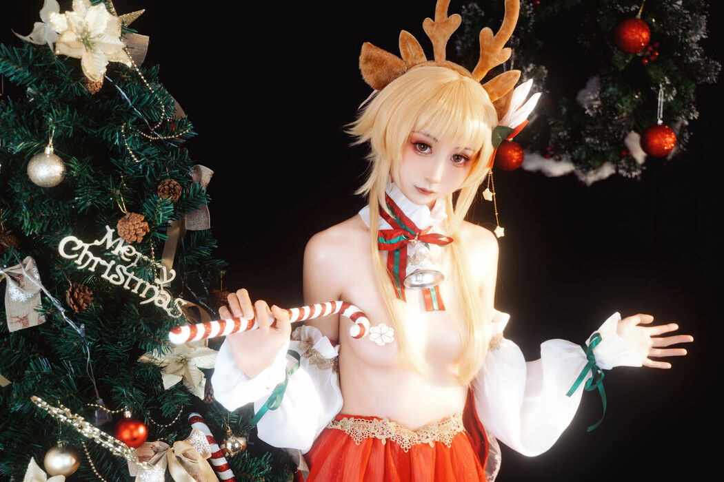 Coser@爆机少女喵小吉 Nekokoyoshi & 金鱼kinngyo – 圣诞特辑