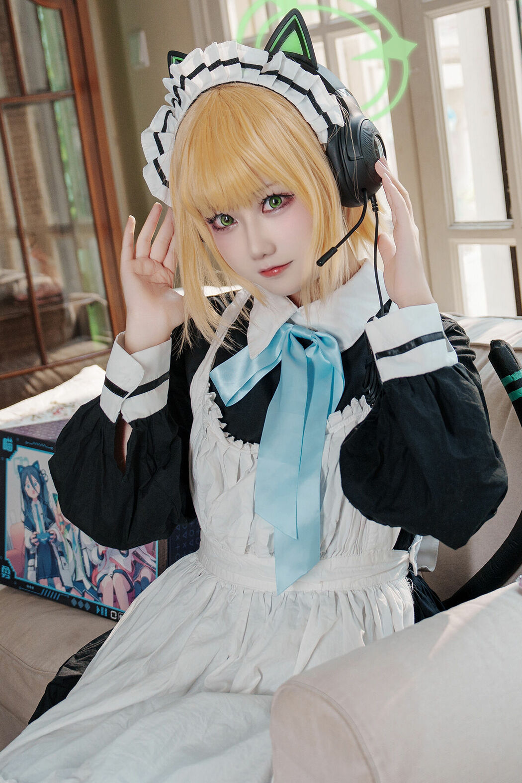 Coser@lunananya – 碧蓝档案 才羽绿 (29P) Cover Photo