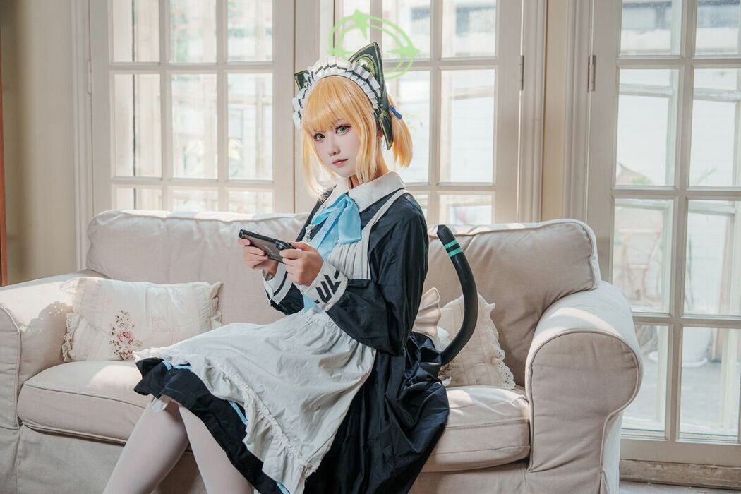 Coser@lunananya – 碧蓝档案 才羽绿 (29P)
