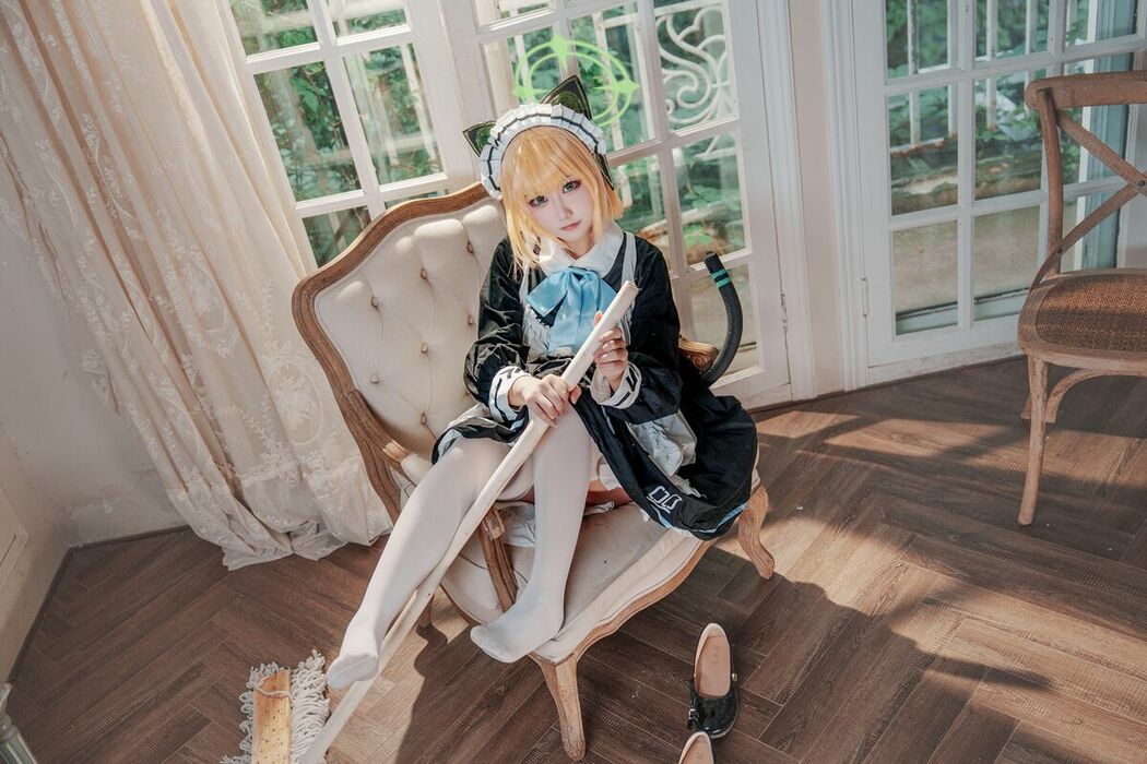 Coser@lunananya – 碧蓝档案 才羽绿 (29P)