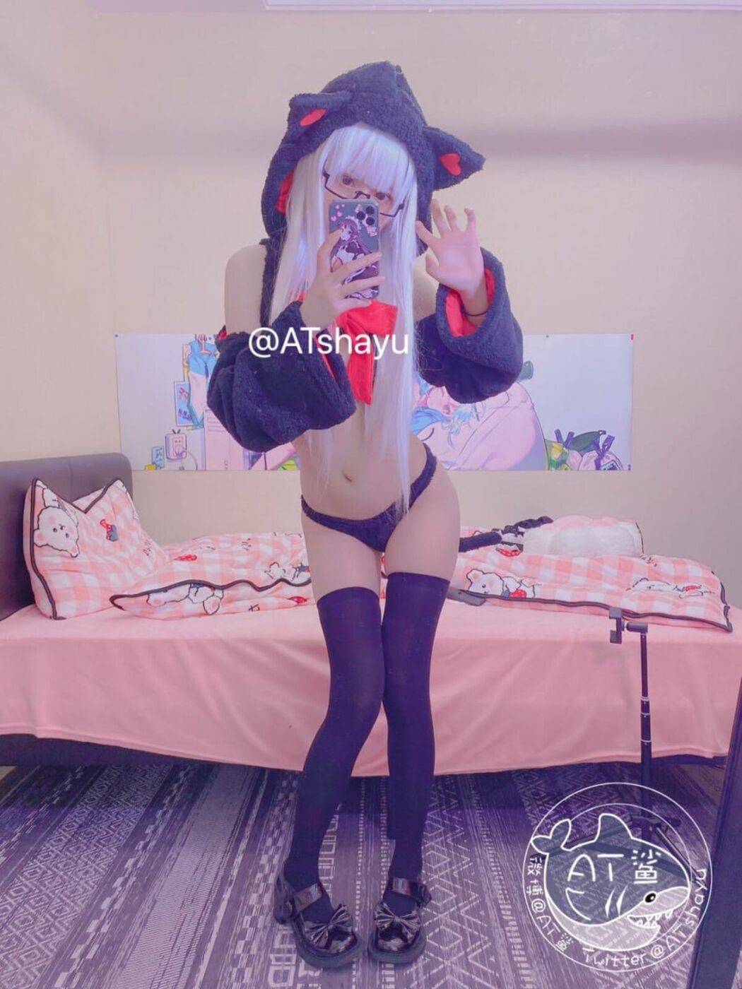 Coser@AT鲨 – 喵喵觐见 (51P)