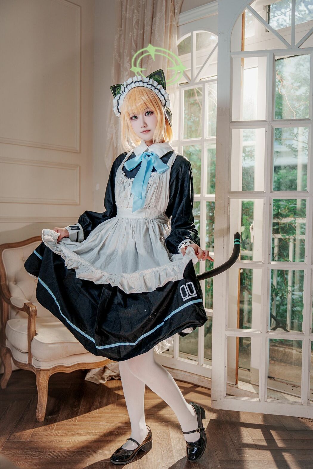 Coser@lunananya – 碧蓝档案 才羽绿 (29P)