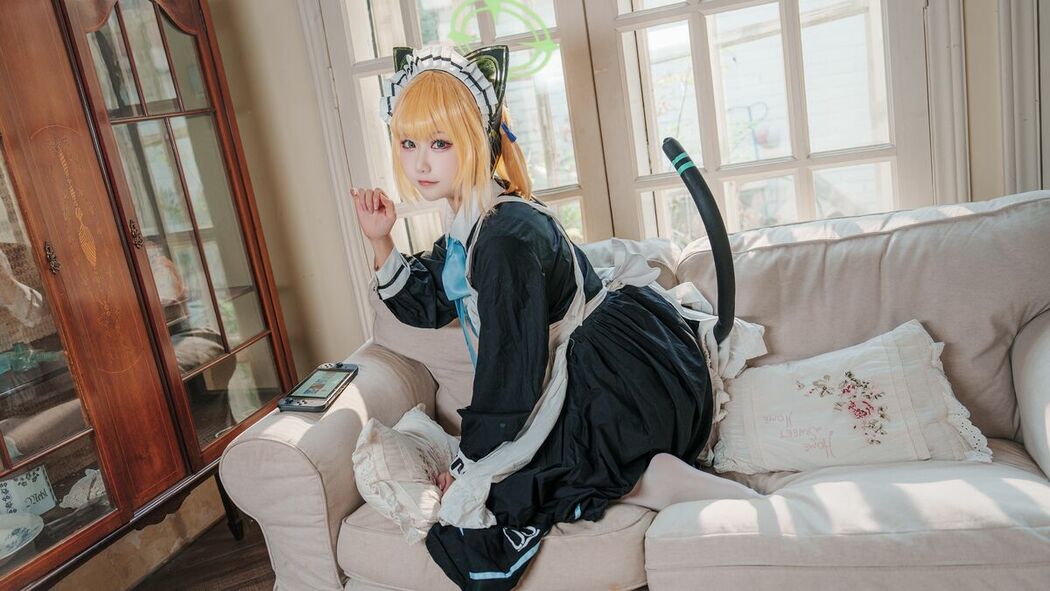 Coser@lunananya – 碧蓝档案 才羽绿 (29P)