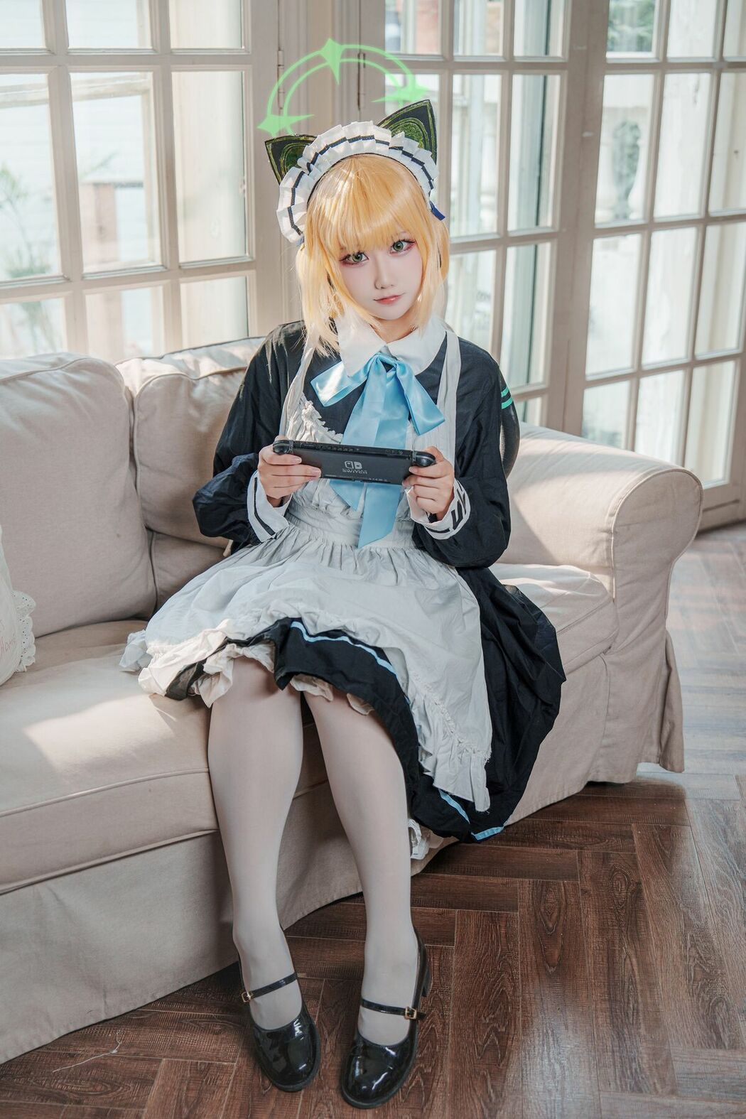 Coser@lunananya – 碧蓝档案 才羽绿 (29P)