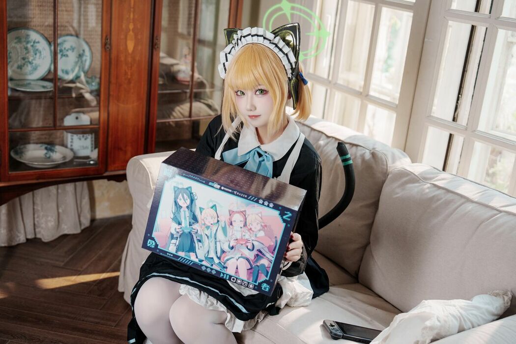 Coser@lunananya – 碧蓝档案 才羽绿 (29P)