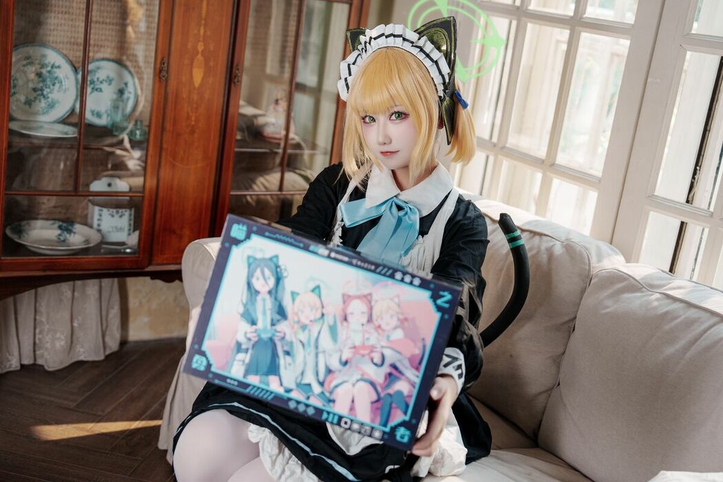 Coser@lunananya – 碧蓝档案 才羽绿 (29P)