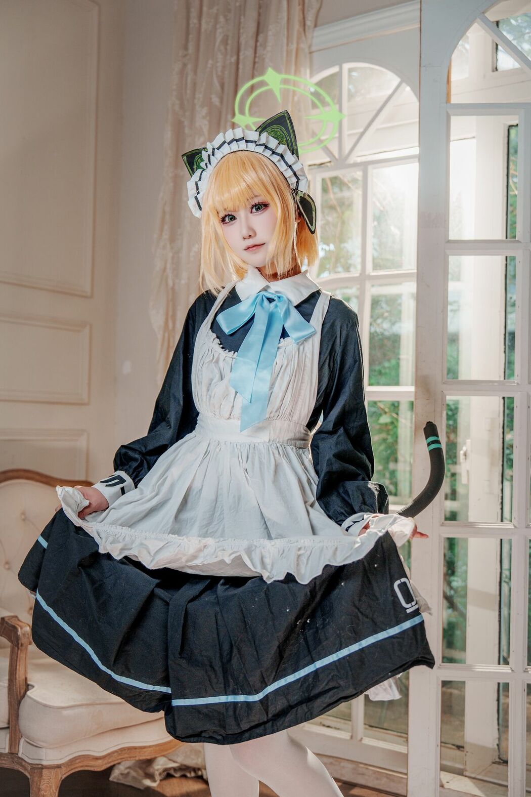 Coser@lunananya – 碧蓝档案 才羽绿 (29P)