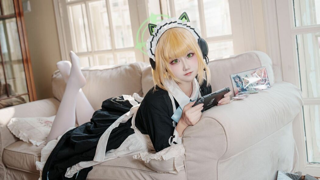Coser@lunananya – 碧蓝档案 才羽绿 (29P)