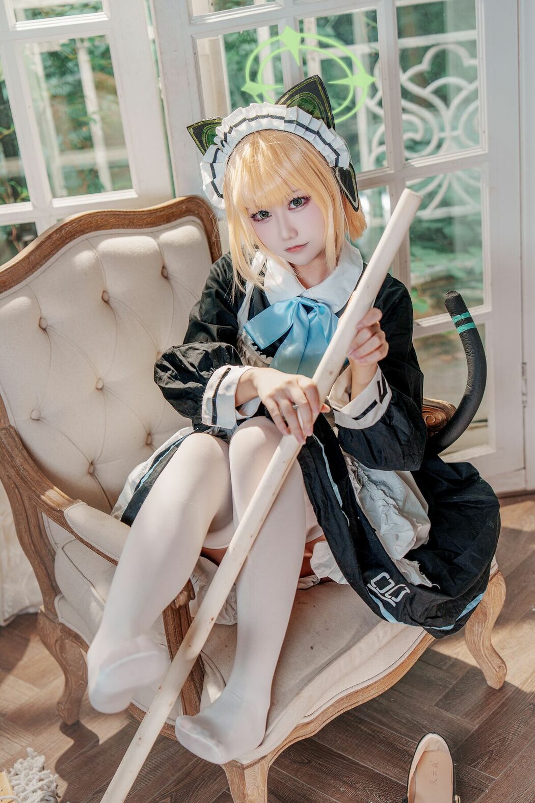 Coser@lunananya – 碧蓝档案 才羽绿 (29P)