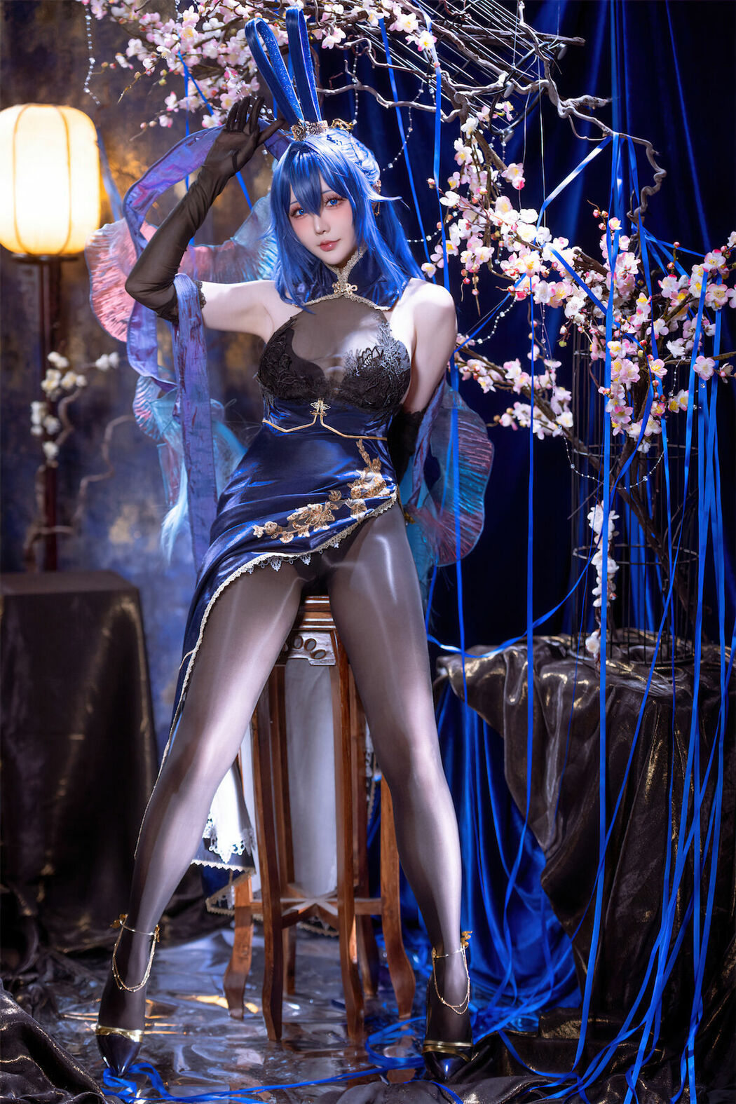 Coser@星之迟迟Hoshilily – 碧蓝航线-新泽西兔兔花园 (53P)