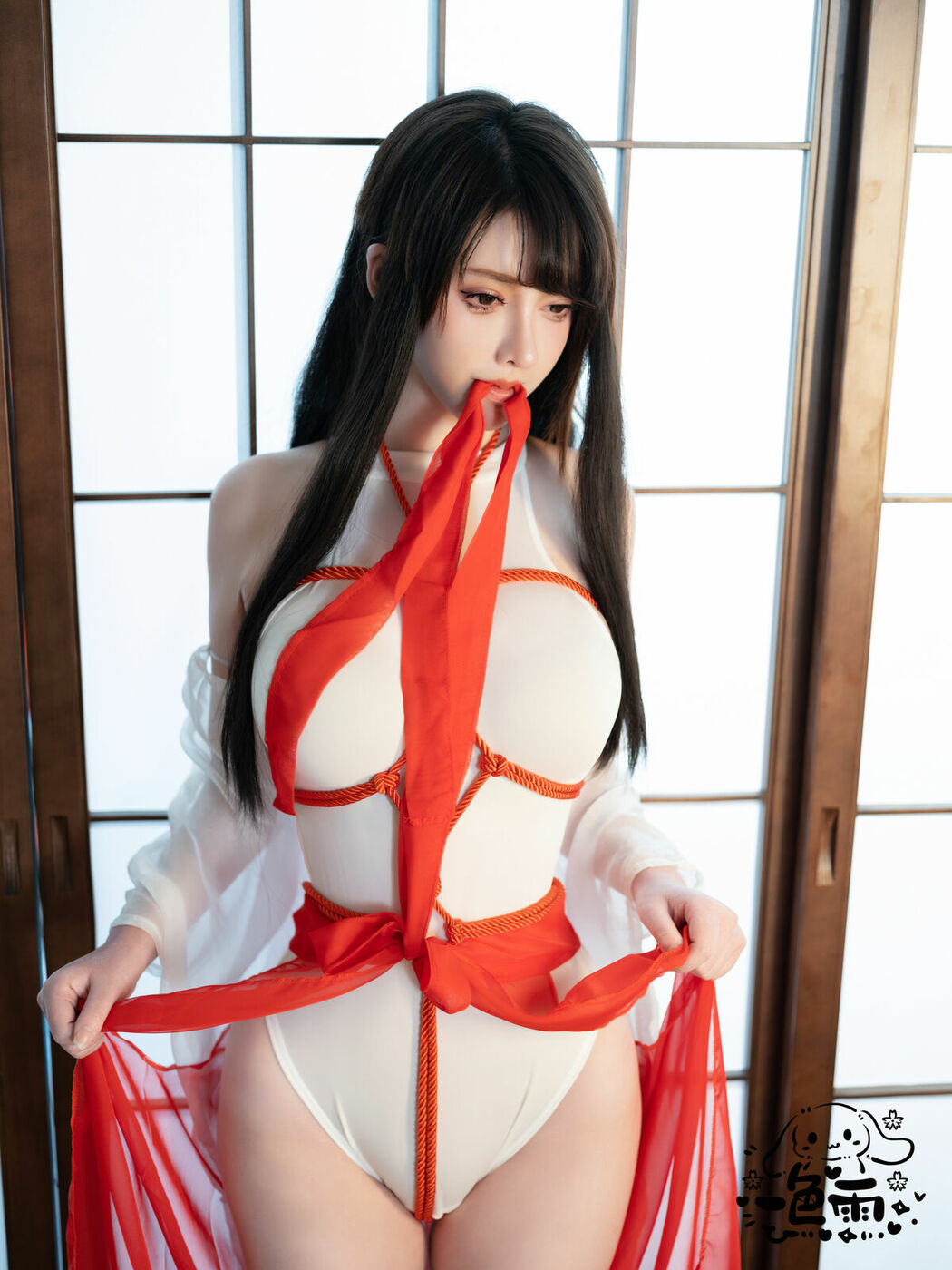 Coser@一色雨 – 巫女 (31P)