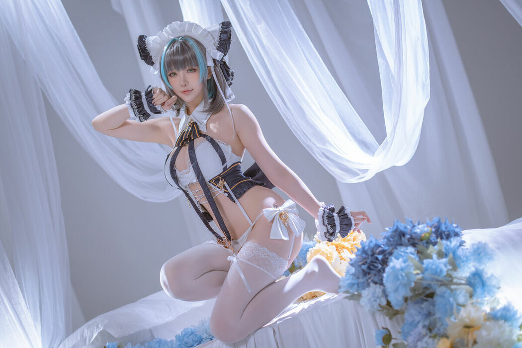 Coser@星之迟迟Hoshilily – 碧蓝航线 柴郡 (56P – 1V)