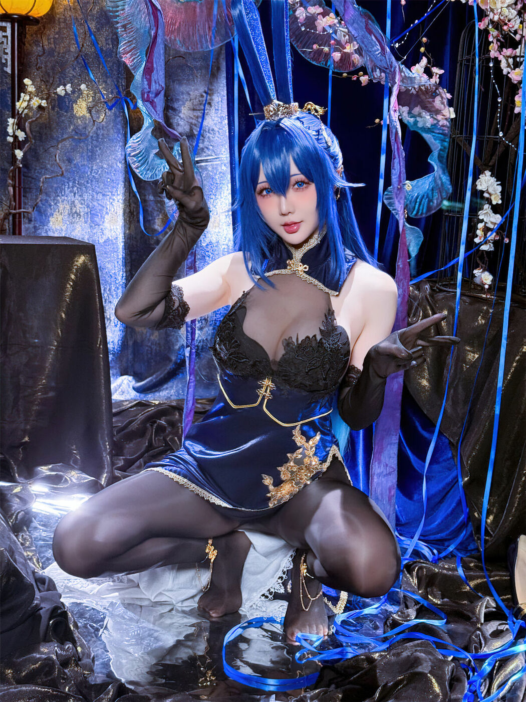Coser@星之迟迟Hoshilily – 碧蓝航线-新泽西兔兔花园 (53P)