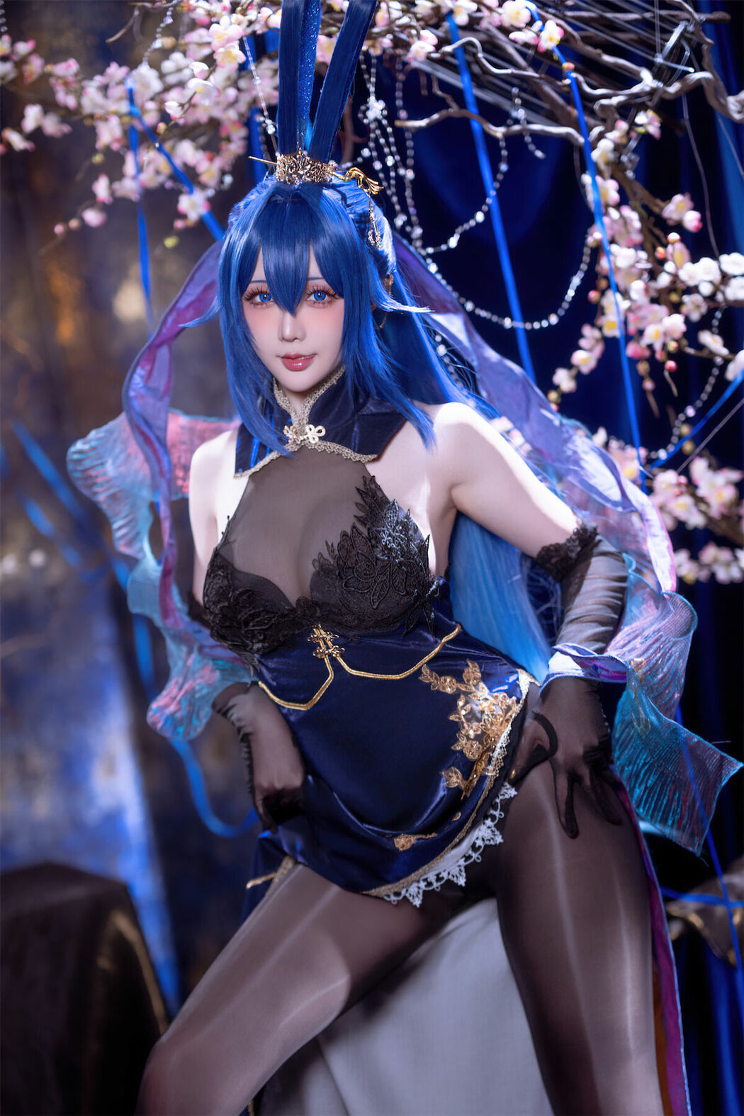 Coser@星之迟迟Hoshilily – 碧蓝航线-新泽西兔兔花园 (53P)