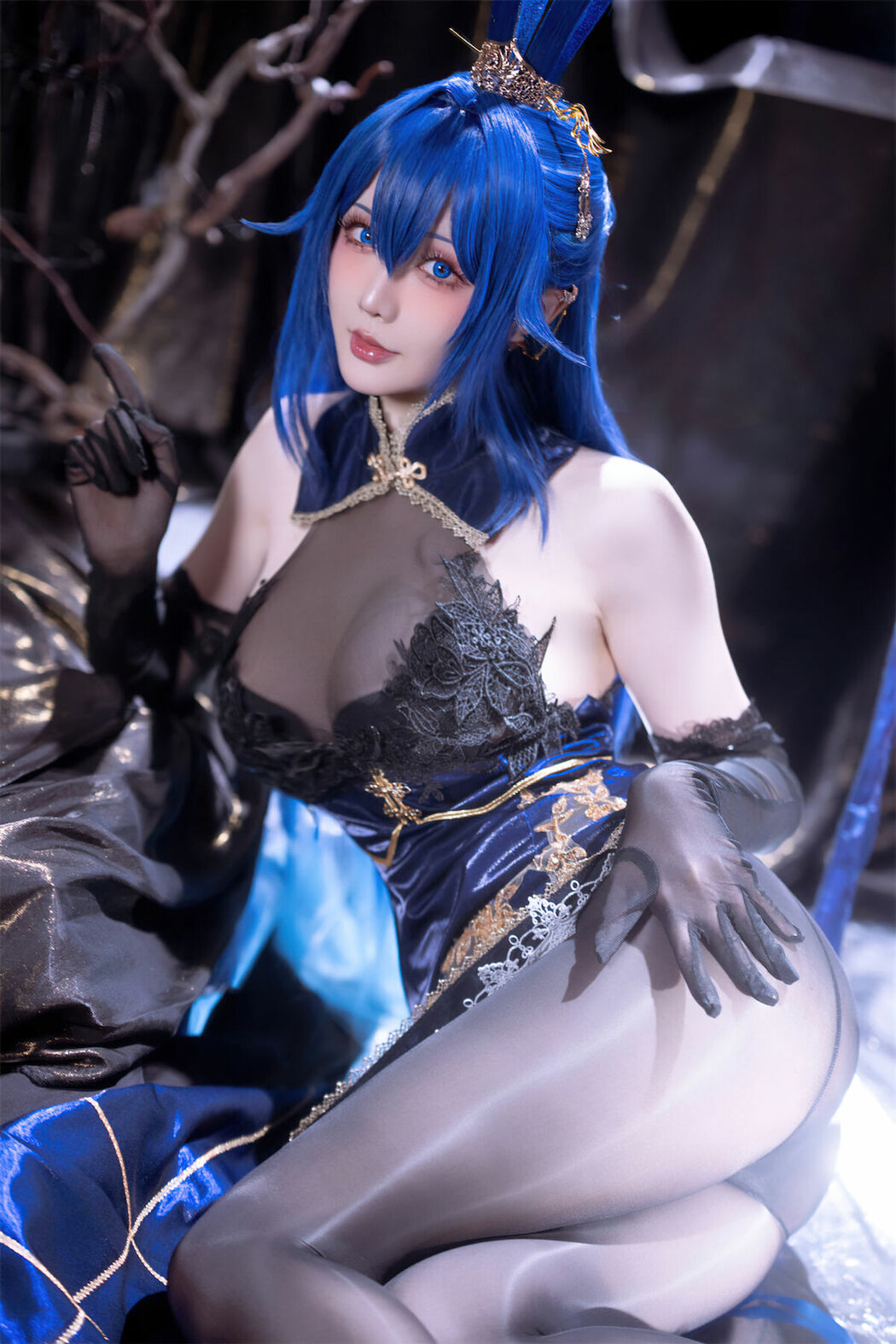 Coser@星之迟迟Hoshilily – 碧蓝航线-新泽西兔兔花园 (53P)