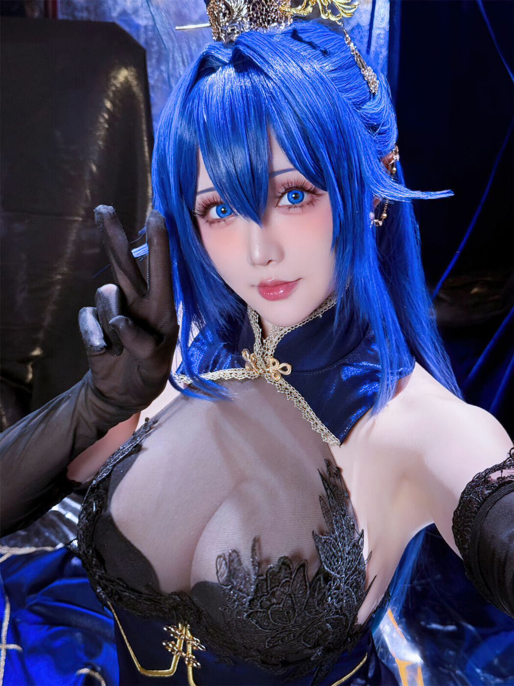 Coser@星之迟迟Hoshilily – 碧蓝航线-新泽西兔兔花园 (53P)