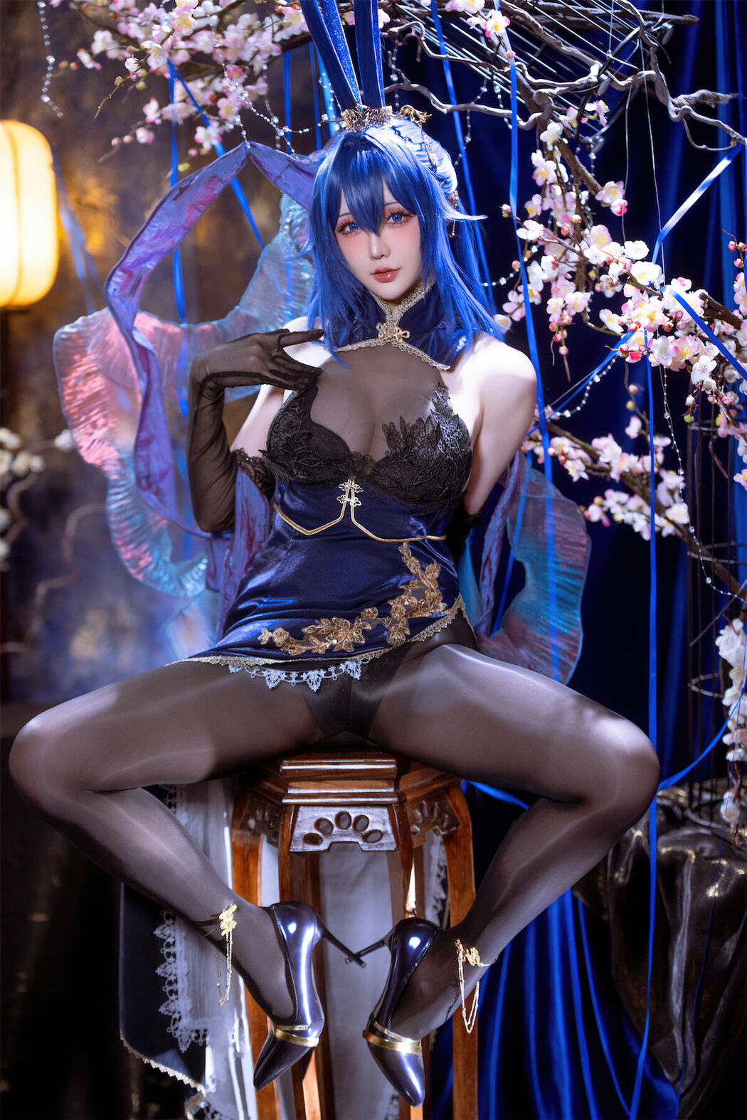 Coser@星之迟迟Hoshilily – 碧蓝航线-新泽西兔兔花园 (53P)