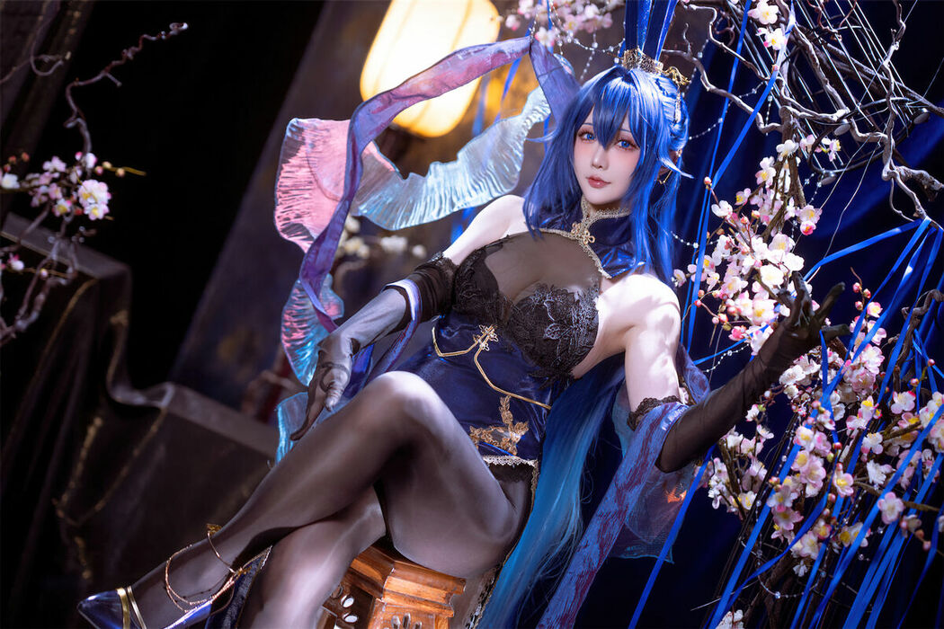 Coser@星之迟迟Hoshilily – 碧蓝航线-新泽西兔兔花园 (53P)