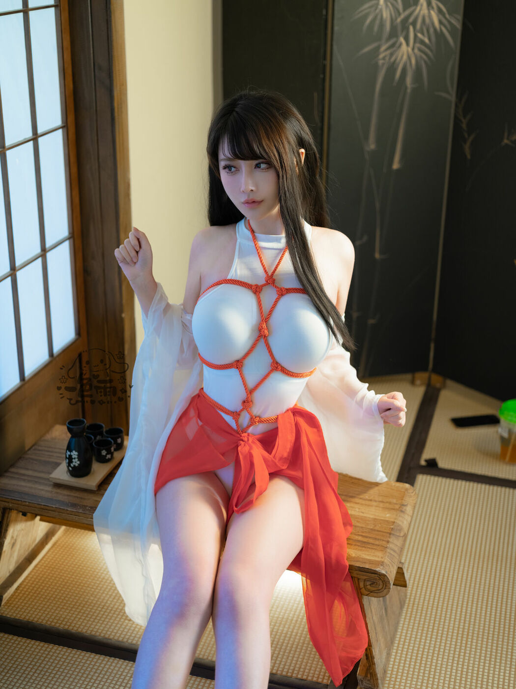 Coser@一色雨 – 巫女 (31P)