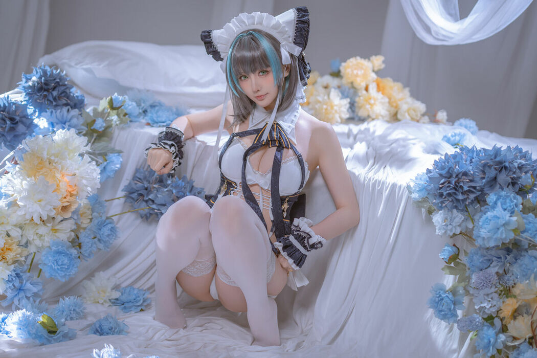 Coser@星之迟迟Hoshilily – 碧蓝航线 柴郡 (56P – 1V)