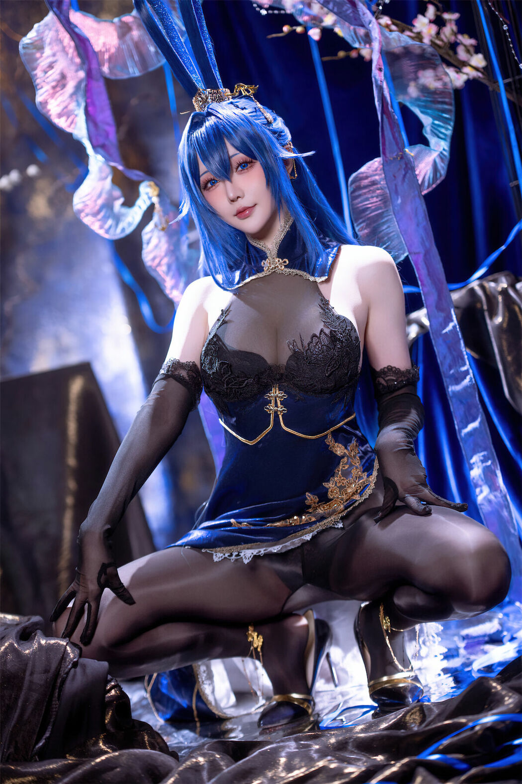 Coser@星之迟迟Hoshilily – 碧蓝航线-新泽西兔兔花园 (53P)